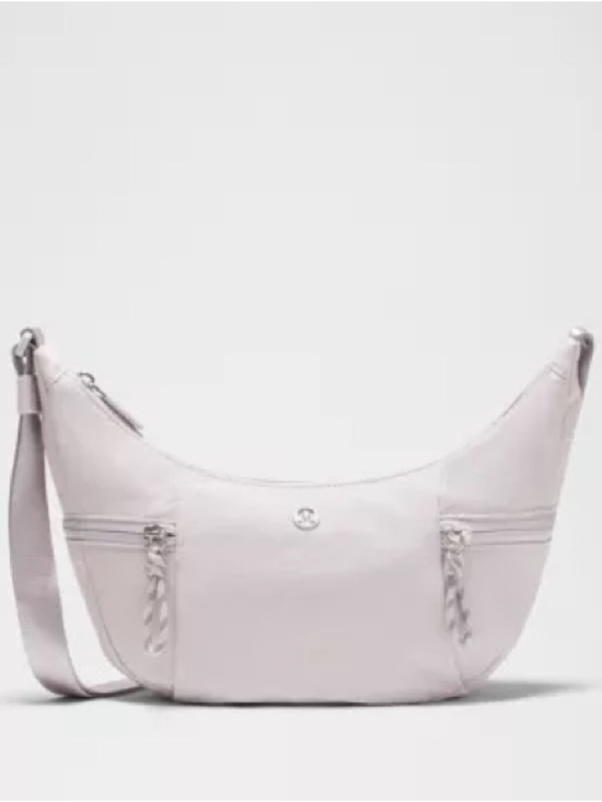 lululemon athletica Handbags - lululemon athletica lavender Crossbody Hobo Bag slouchy 3L nwt purse sling small